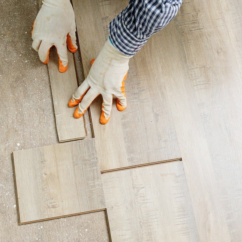 Vinyl Floor Installation | Bram Flooring