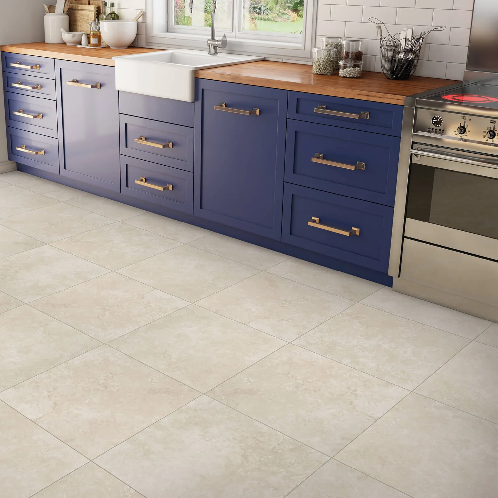 Kitchen Tile Flooring | Bram Flooring